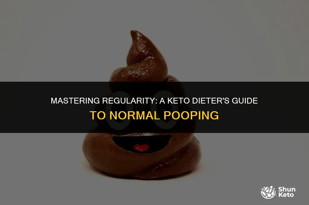 how to poop normal on keto