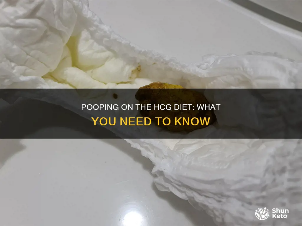 how to poop on hcg diet