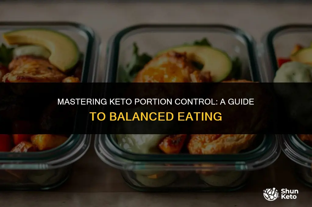 how to portion control on keto