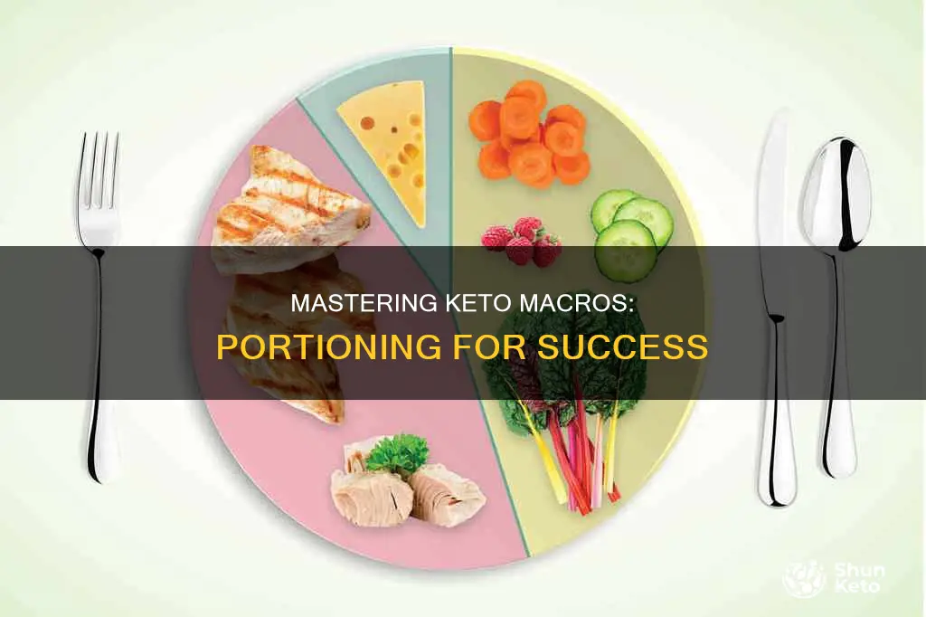 how to portion keto macros