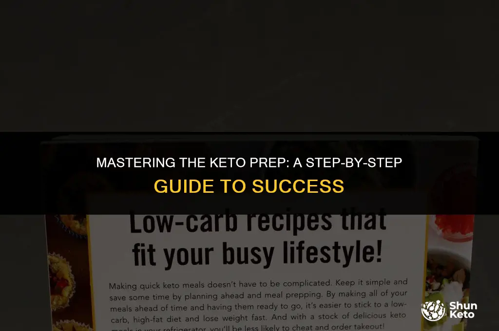 how to prep for keto