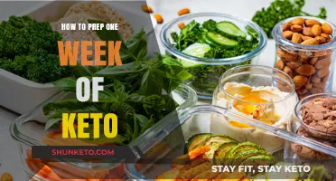 Keto Made Simple: Prepping a Week of Low-Carb Meals