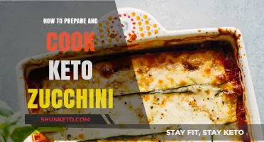 Delicious Keto Zucchini: A Simple Guide to Prep and Cook