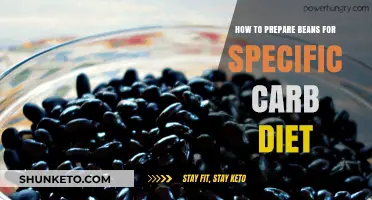 Preparing Beans for a Specific Carb Diet