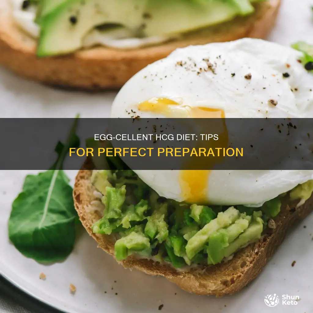 how to prepare eggs on hcg diet