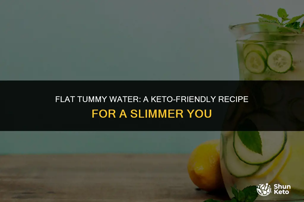 how to prepare flat tummy water in keto