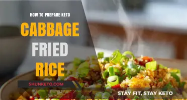 Delicious Keto Cabbage Fried Rice: A Low-Carb Twist on a Classic Dish