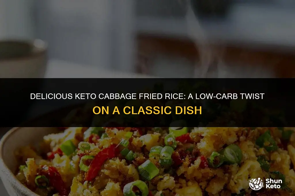 how to prepare keto cabbage fried rice