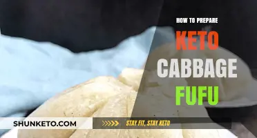 Delicious Keto Cabbage Fufu: A Low-Carb Twist on a Classic Dish