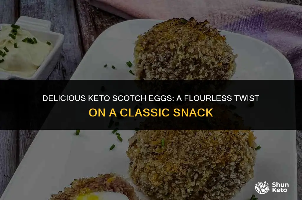 how to prepare keto flourless scotch egg