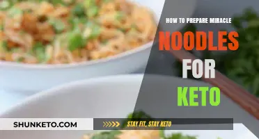 Keto-Friendly Miracle Noodles: A Low-Carb Delight for Your Diet