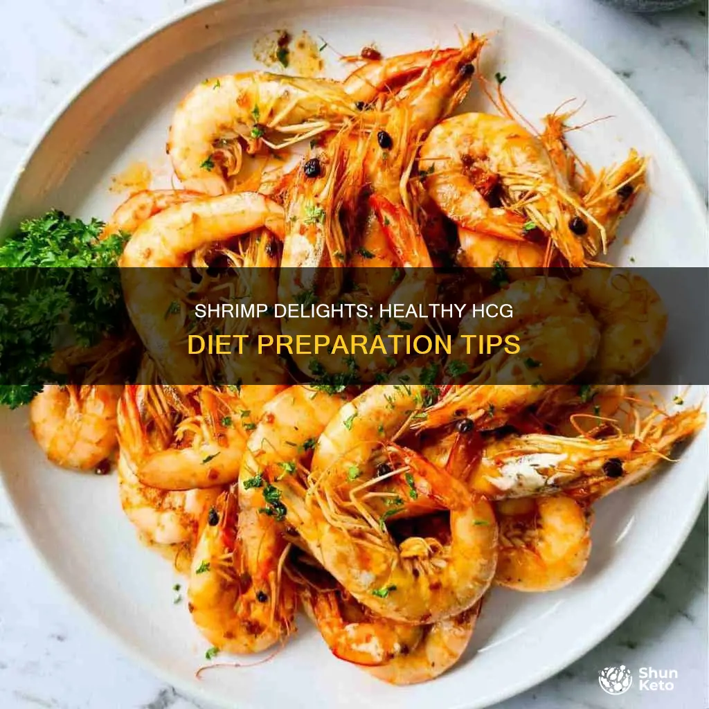 how to prepare shrimp on the hcg diet