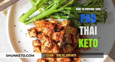 Delicious Keto Tofu Pad Thai: A Low-Carb Twist on a Classic Dish