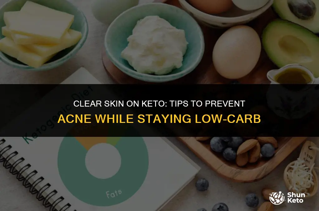 how to prevent acne on keto