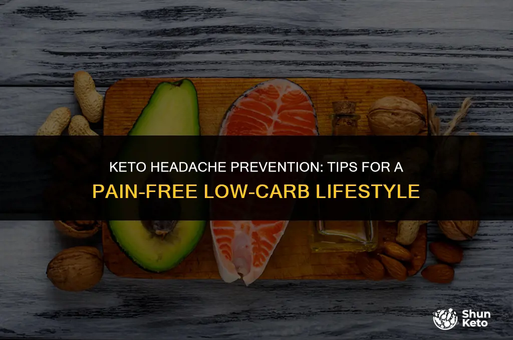 how to prevent headaches on keto