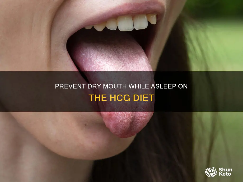 how to prevent night dry mouth on the hcg diet
