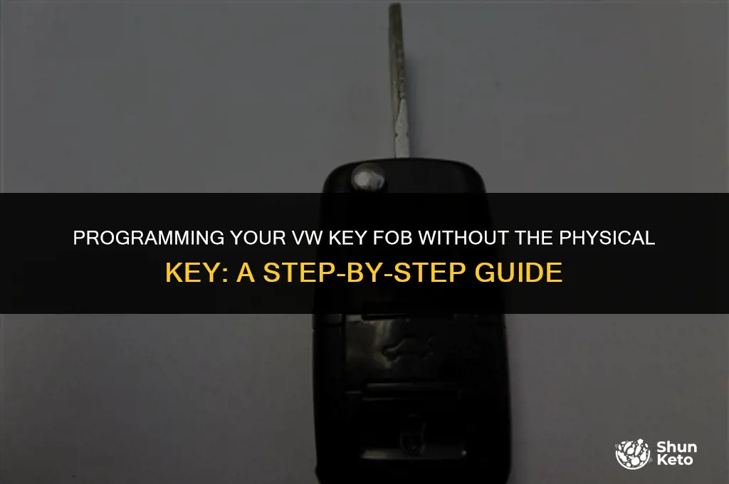 how to program vw ket fob with no ket