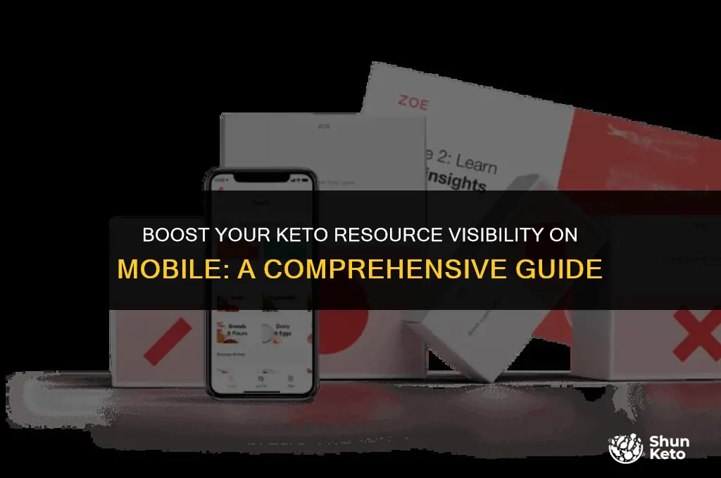 how to promote keto resources view mobile