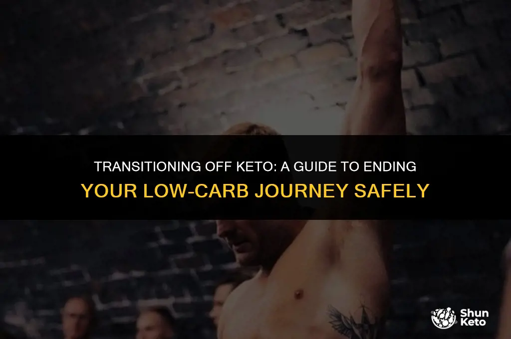 how to properly stop doing keto