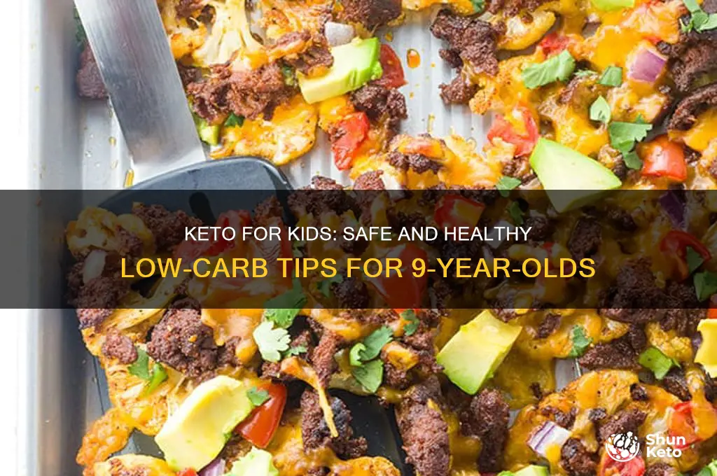 how to put 9 year old on keto diet