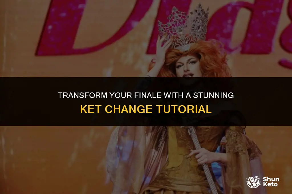 how to put a ket chaneg in finale