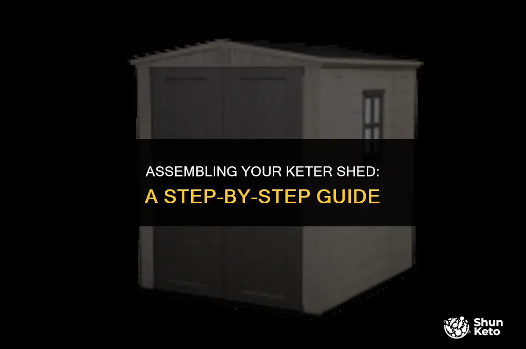 how to put a keter shed together