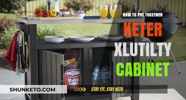Assembling the Keter XL Utility Cabinet: A Step-by-Step Guide