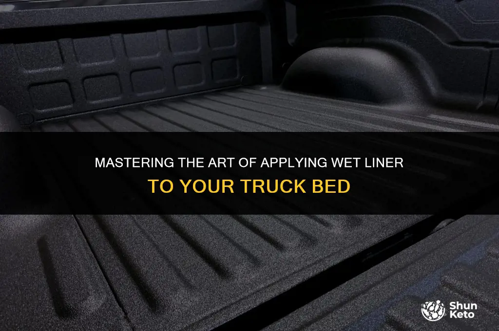 how to put wet liner ket on truck