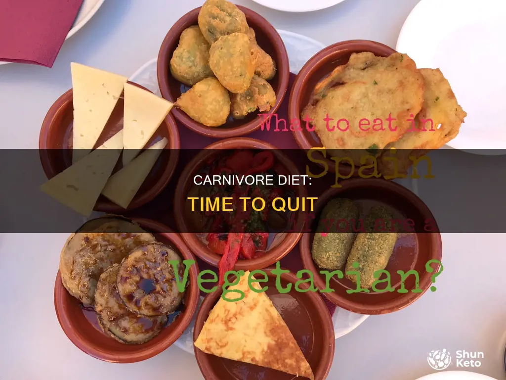 how to quit carnivore diet