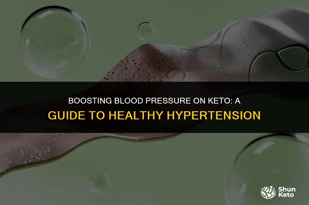 how to raise blood pressure on keto