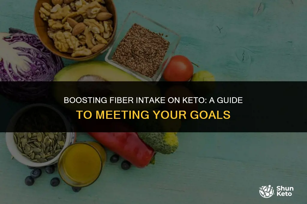 how to reach fiber goals on keto