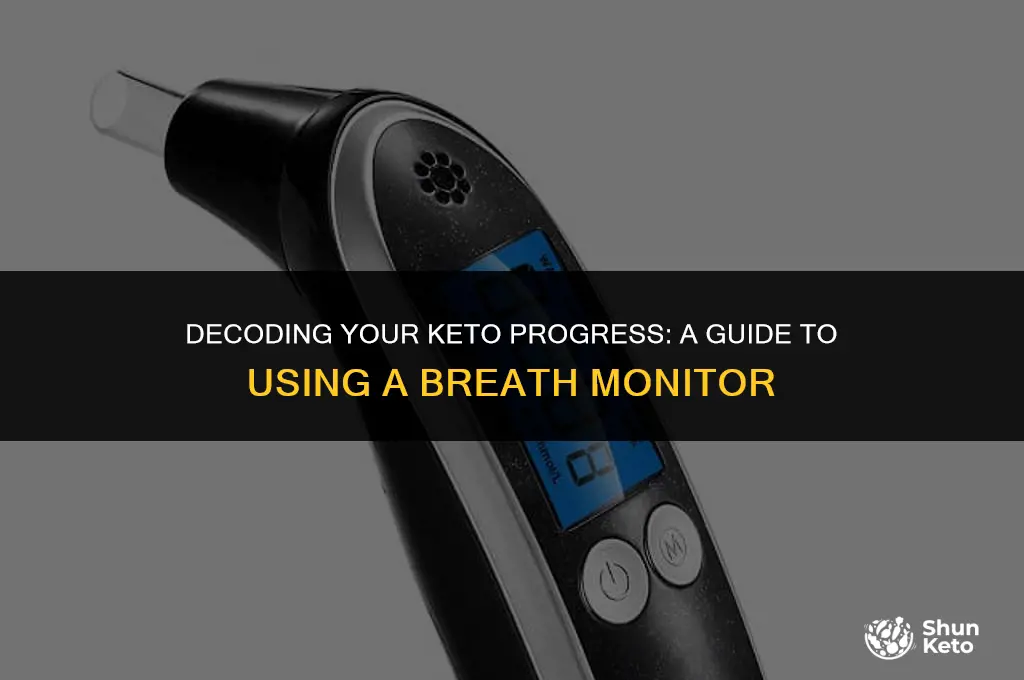 how to read a keto breath monitor