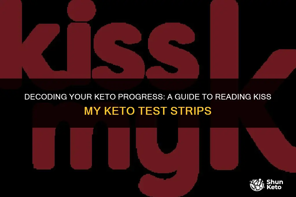 how to read kiss my keto test strips