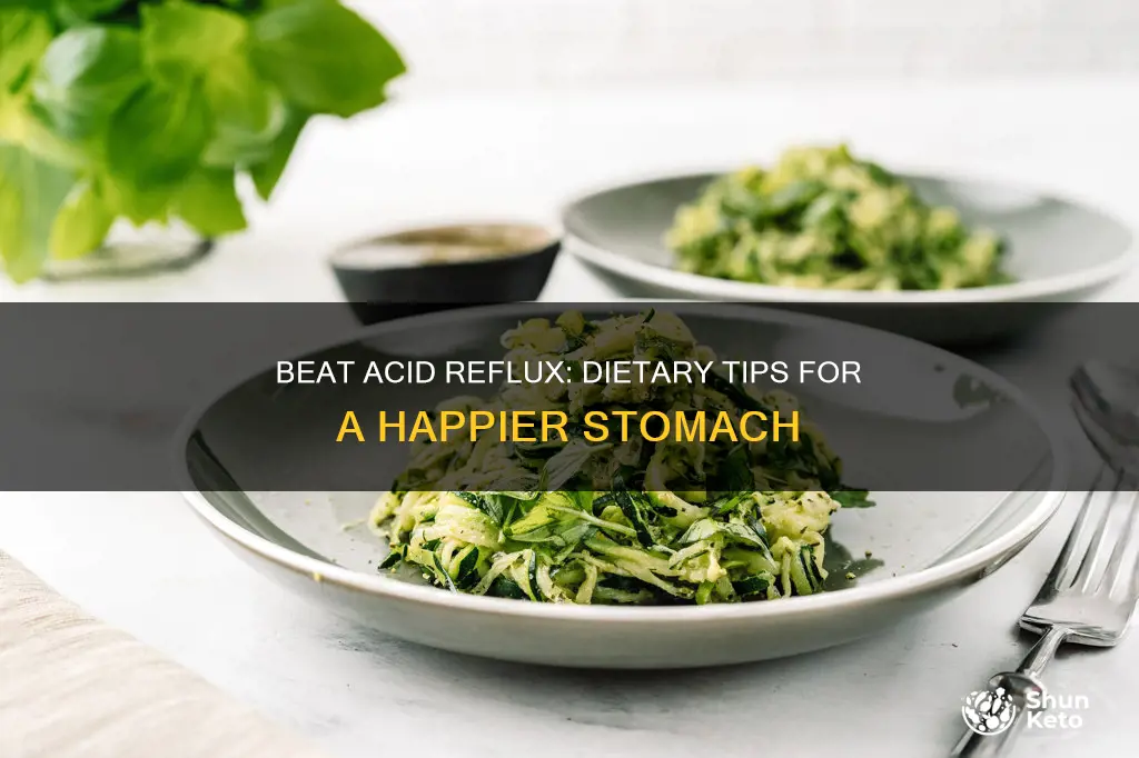 how to reduce acid reflux diet