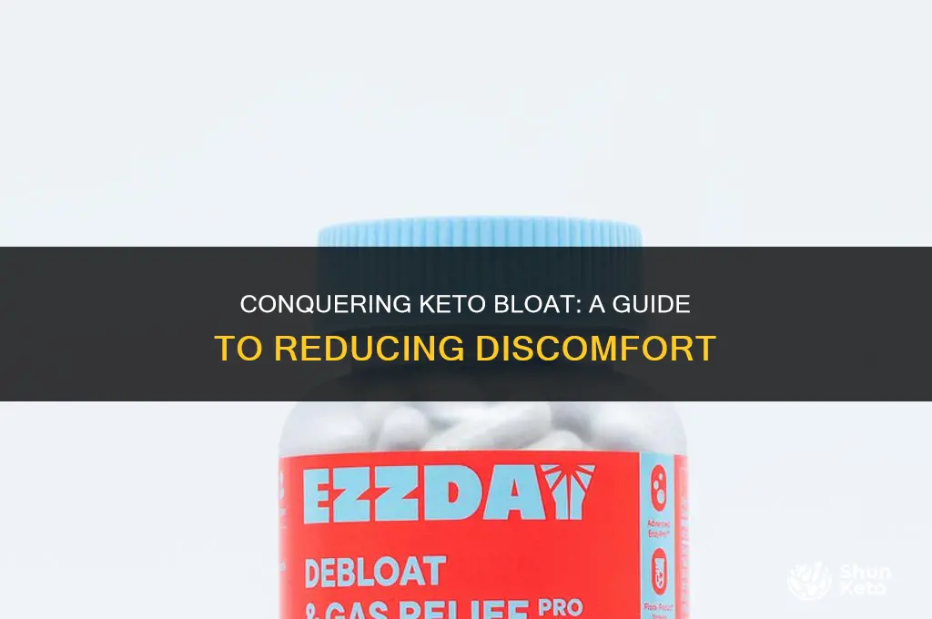 how to reduce bloating on keto