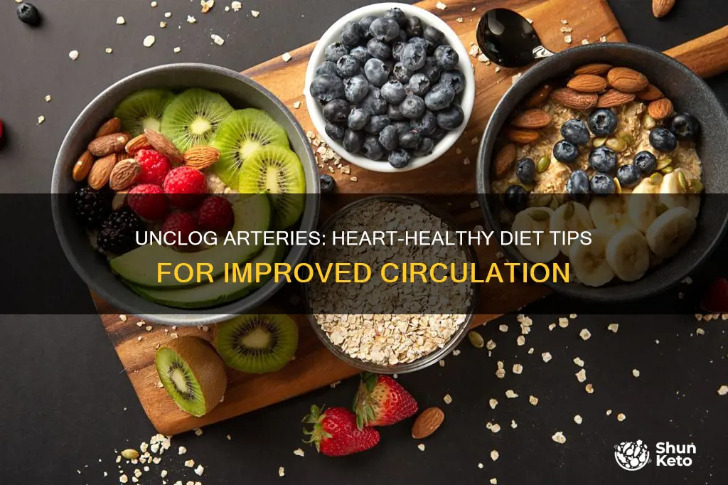 how to reduce blockage in arteries through diet