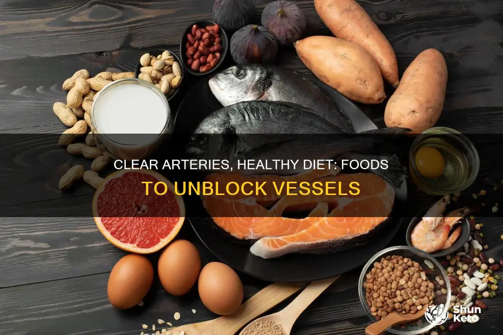 how to reduce blockage in arteries through diet