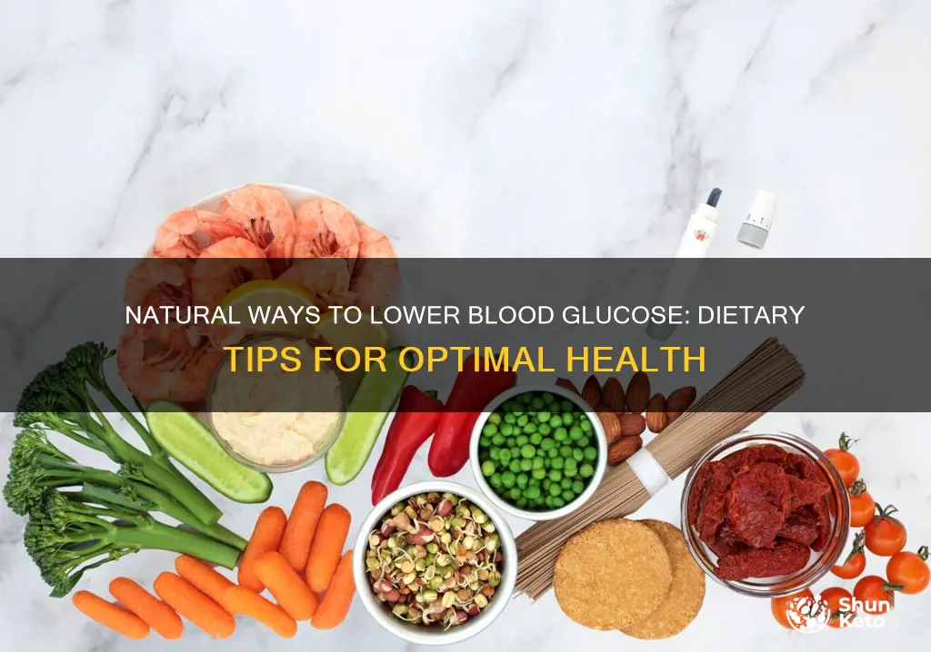 how to reduce blood glucose with diet