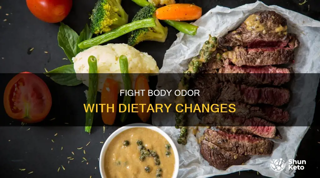 how to reduce body odour diet