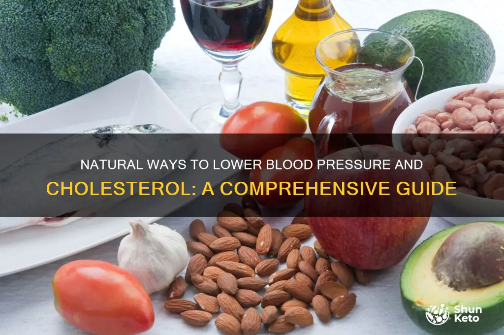 how to reduce bp and cholesterol