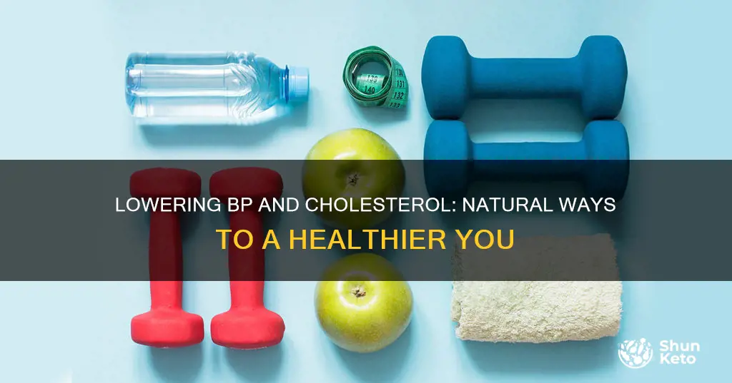 how to reduce bp and cholesterol