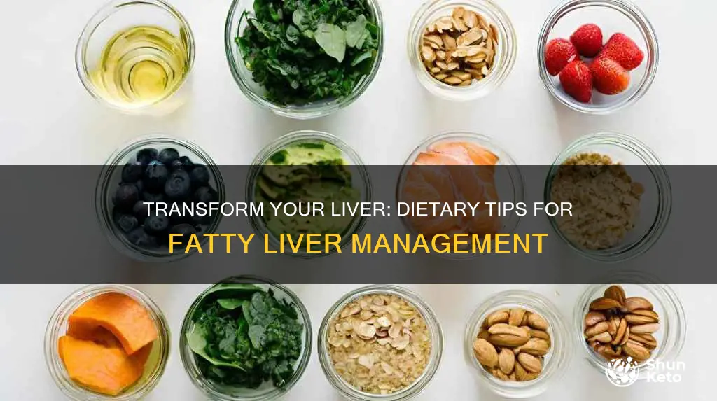 how to reduce fatty liver by diet