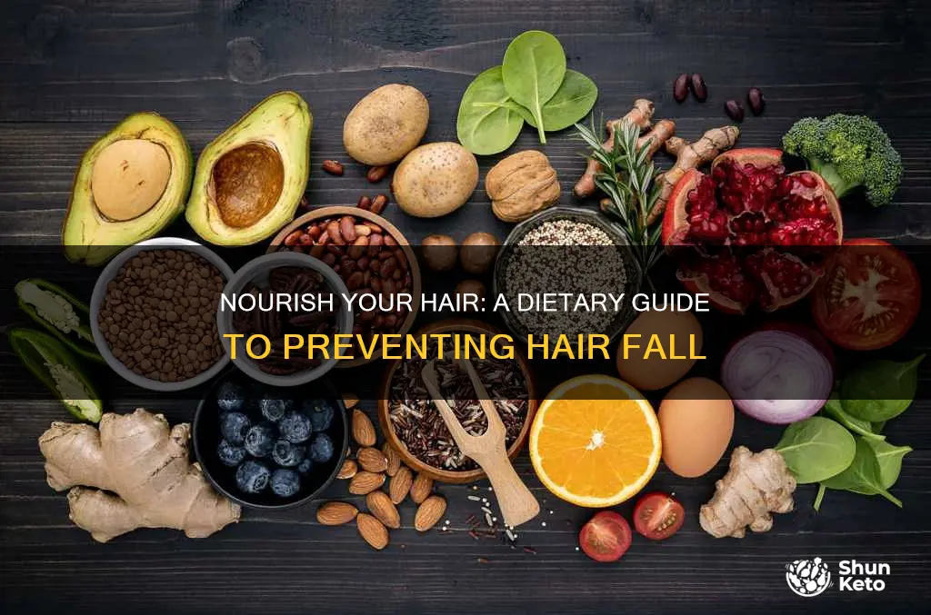 how to reduce hair fall through diet