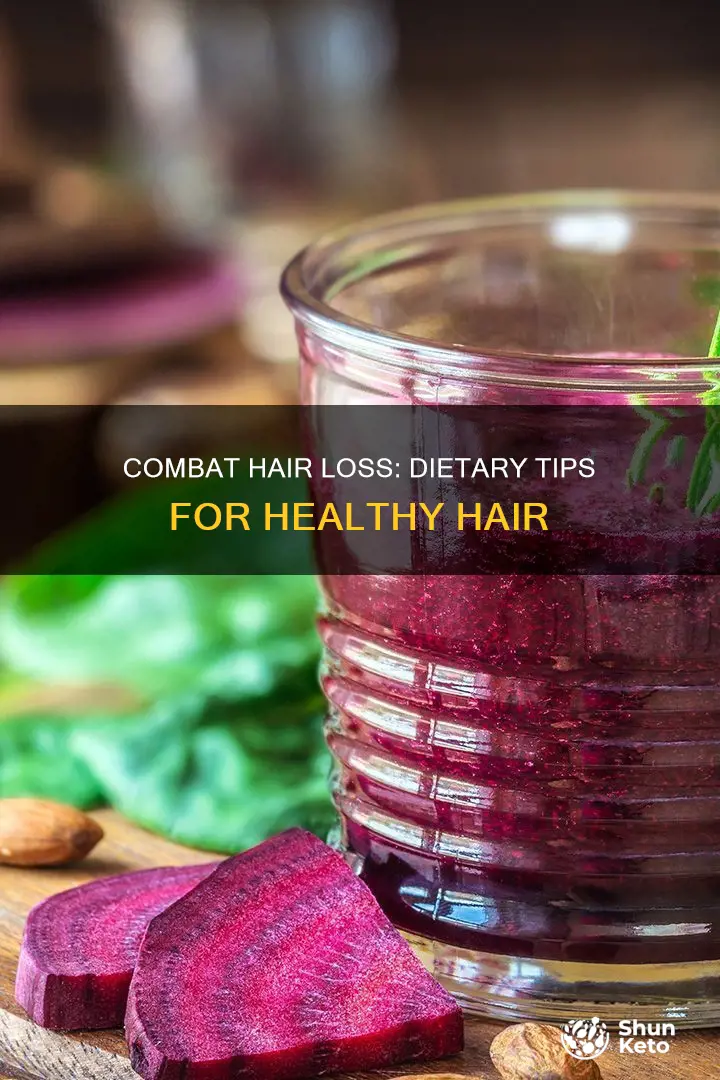 how to reduce hair fall through diet