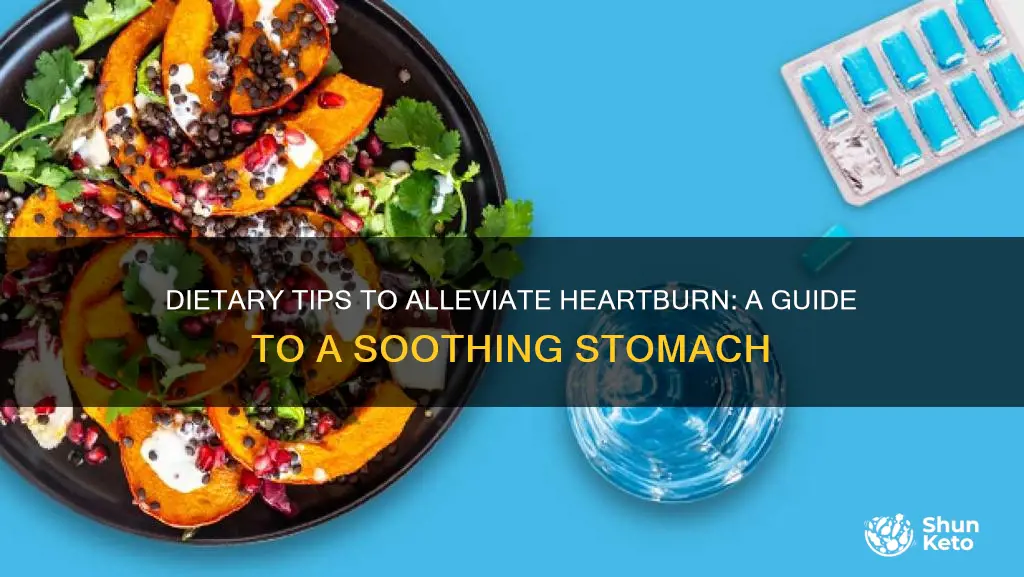 how to reduce heartburn with diet