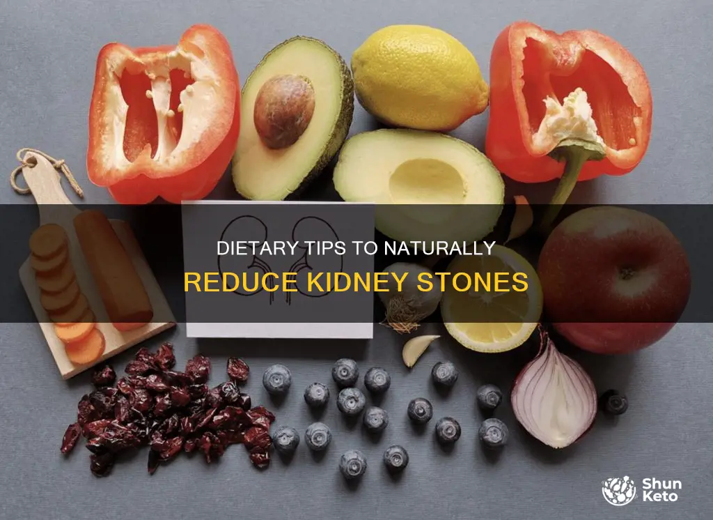 how to reduce kidney stones in diet