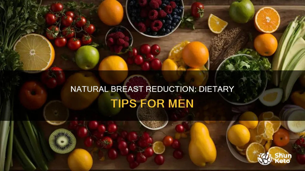 how to reduce male breast by diet