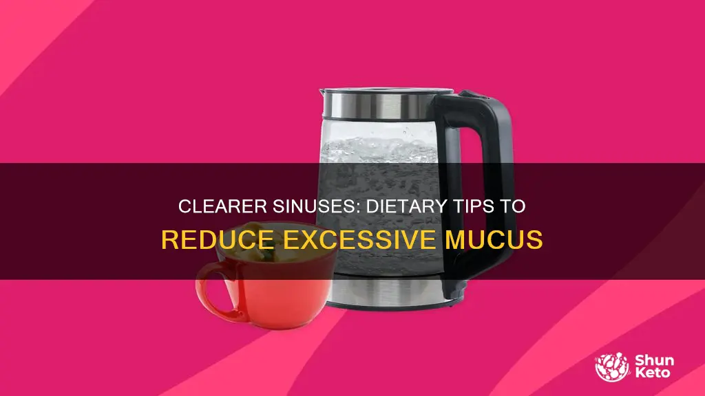 how to reduce mucous through diet