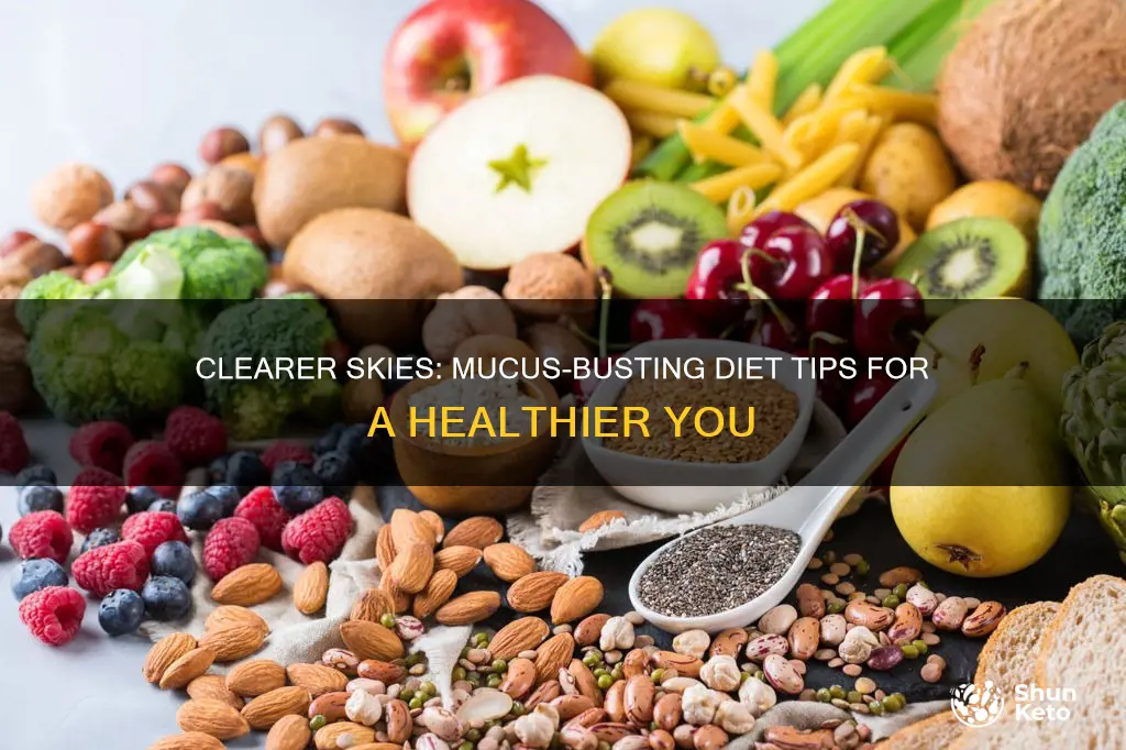 how to reduce mucus diet