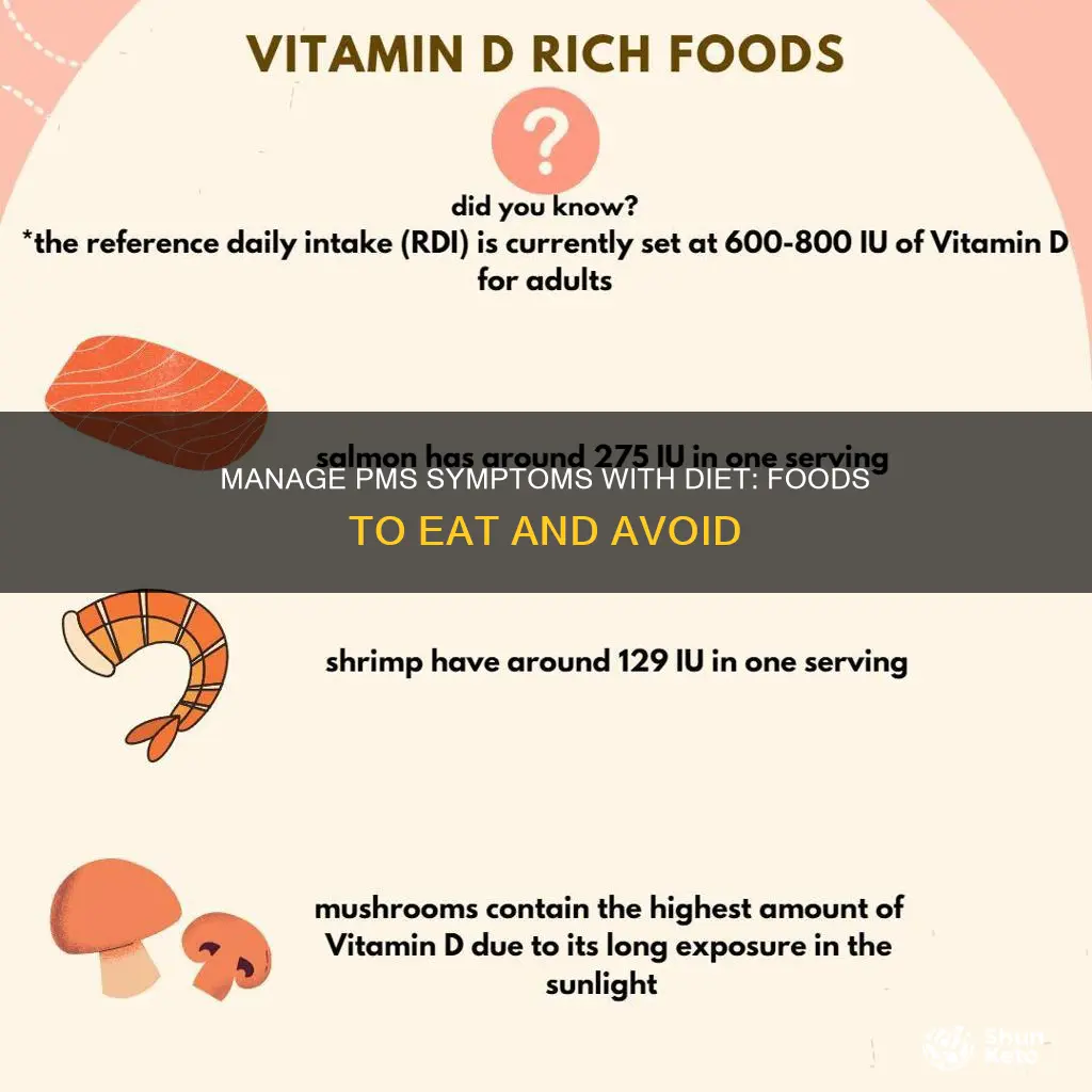 how to reduce pms symptoms diet